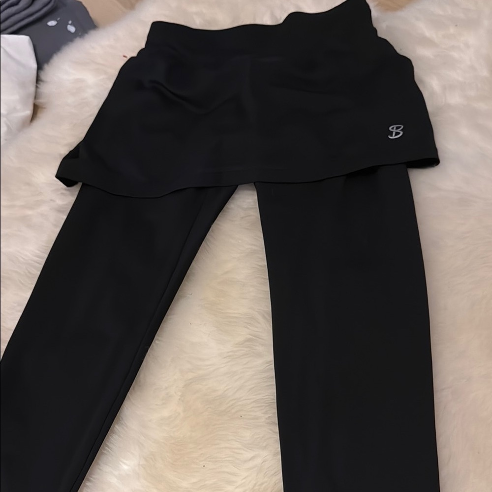 Black Athletic Skirt Set AS-IS